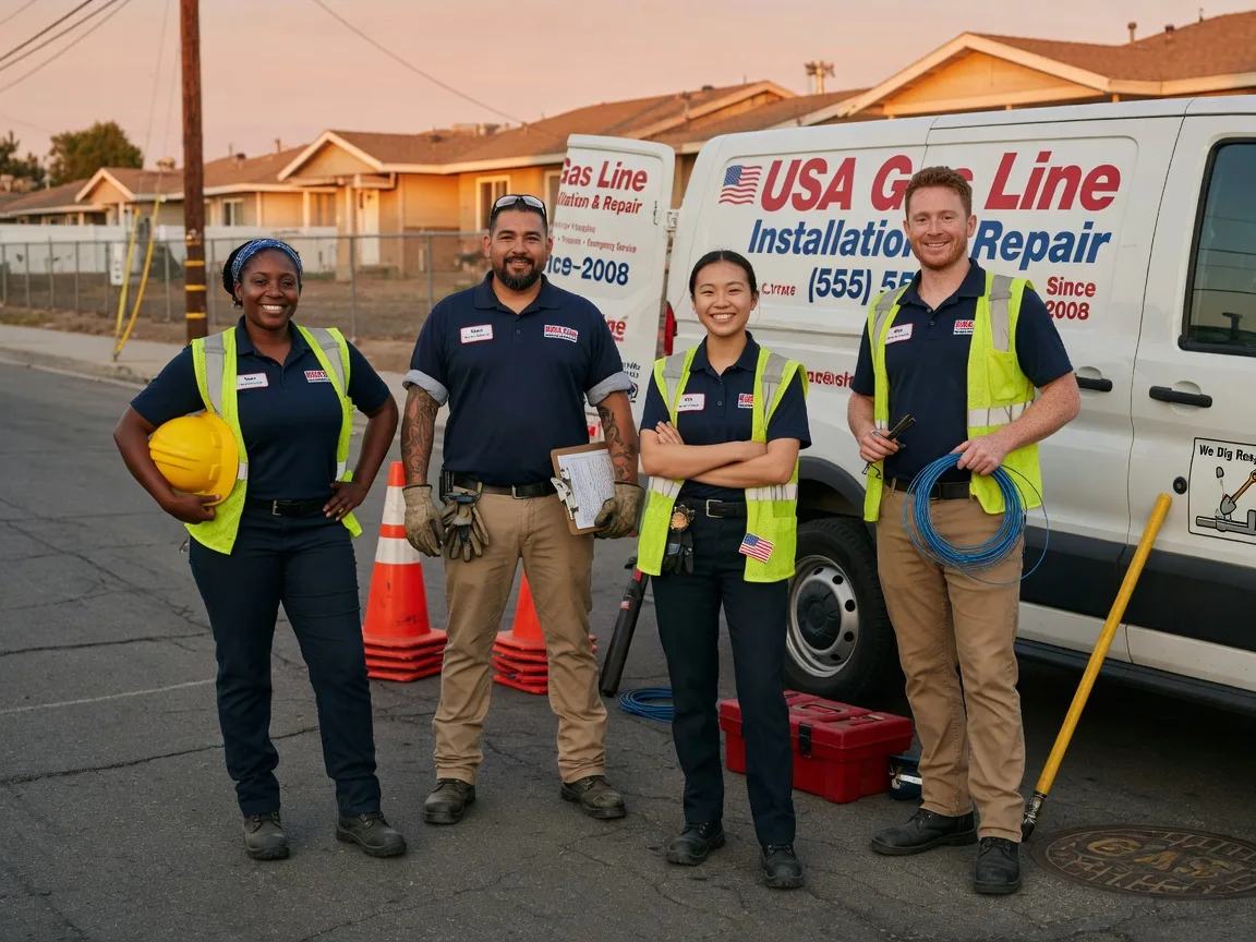 Gas Line Installation company in Burns, TN